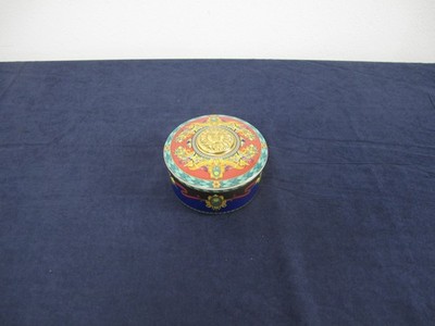 Rosenthal Porzellan Versace Le Roi Solei 1x Deckeldose Pillendose