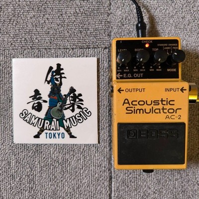 Boss AC-2 Akustik-Simulator Effektpedal für Gitarre Versand aus Japan