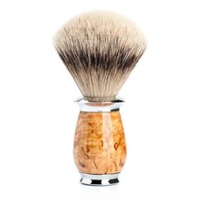 Purist Karelian Masur Birch Silvertip Badger Shaving Brush
