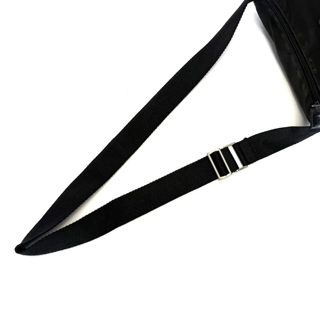 PRADA Nylon Leather  Shoulder Bag Black Women Authentic From JAPAN FS thumbnail 7