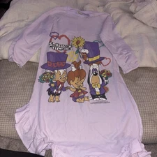 Vintage Cartoon Network Night Gown For Girls Size Small