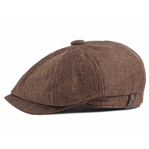 Men Classic 8 Panel Newsboy Gatsby Ivy Hat Cabbie Beret Flat Cap Adjustable Gift - Bild 18 von 19