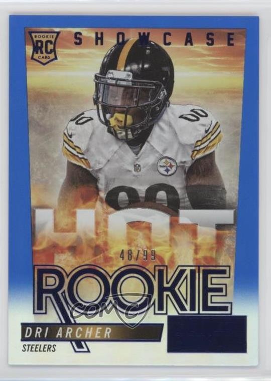 2014 Panini Hot Rookies Hot Rookies Showcase 48/99 Dri Archer #HR37 RC 0a1