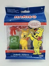 Jakks Haribo Collectible Figures Gummy Bears Dinosaur Pineapple Set Of 5