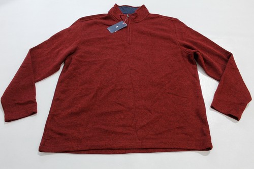 Izod Men's Quarter-Zip Pullover Sweater 