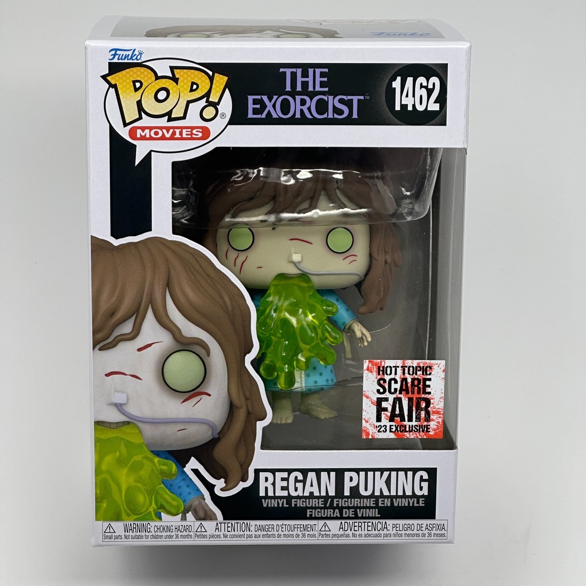 Funko Pop REGAN PUKING Hot Topic Scare Exclusive The Exorcist 1462