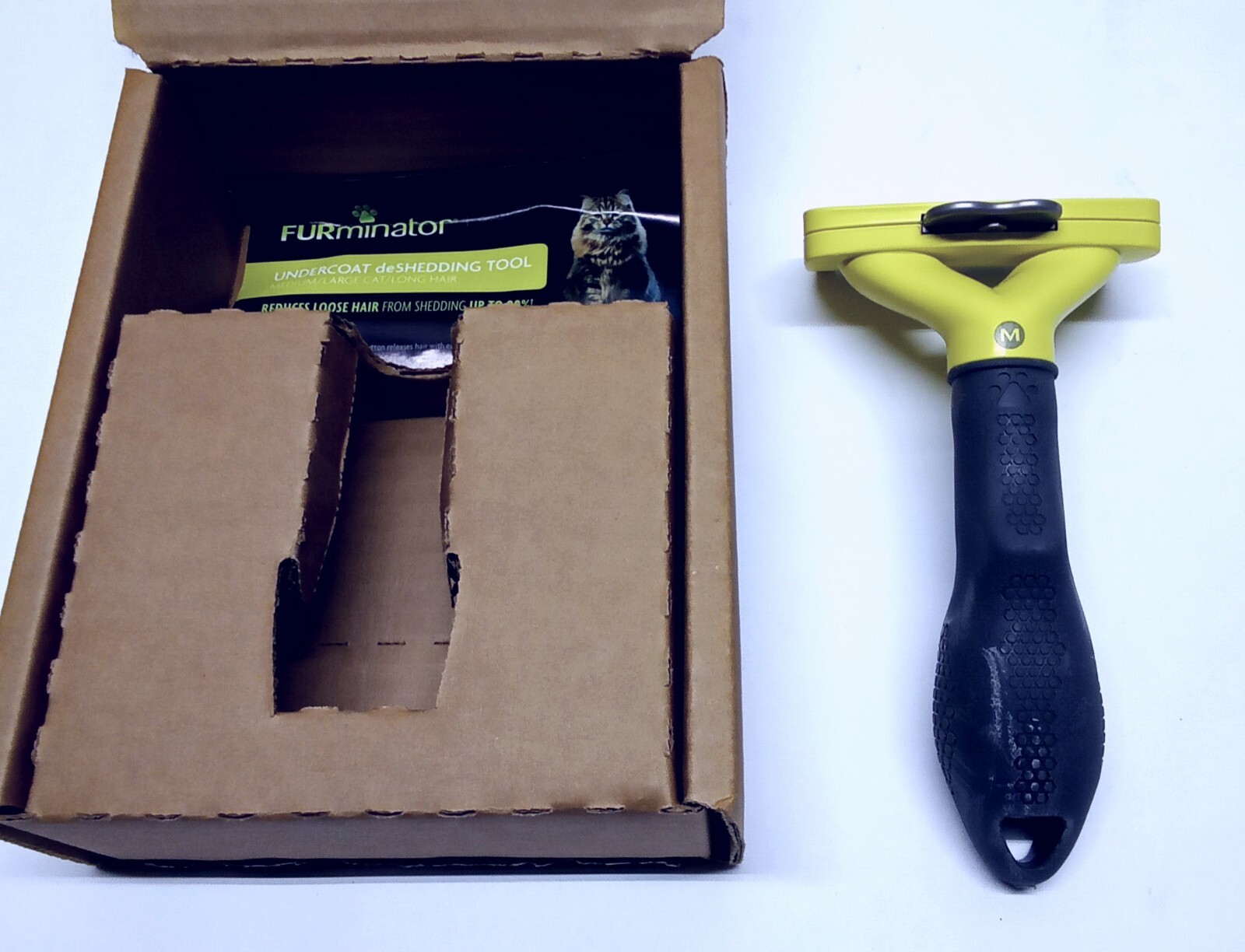 FURminator Undercoat DeShedding Tool medium/Large Dog/Cat Long Hair P2985