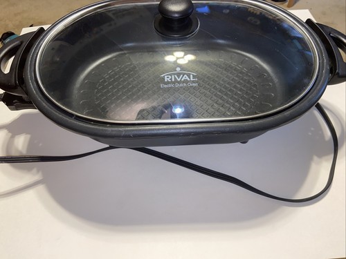 Rival Electric Dutch Oven 16x10” With Cord Slow Cooker Nice - 第 1/5 張圖片