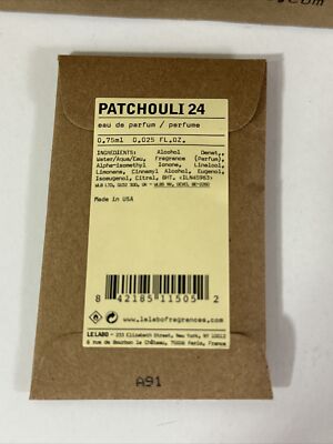 Le Labo Patchouli 24 Eau de Parfum Spray Vial New In Bag