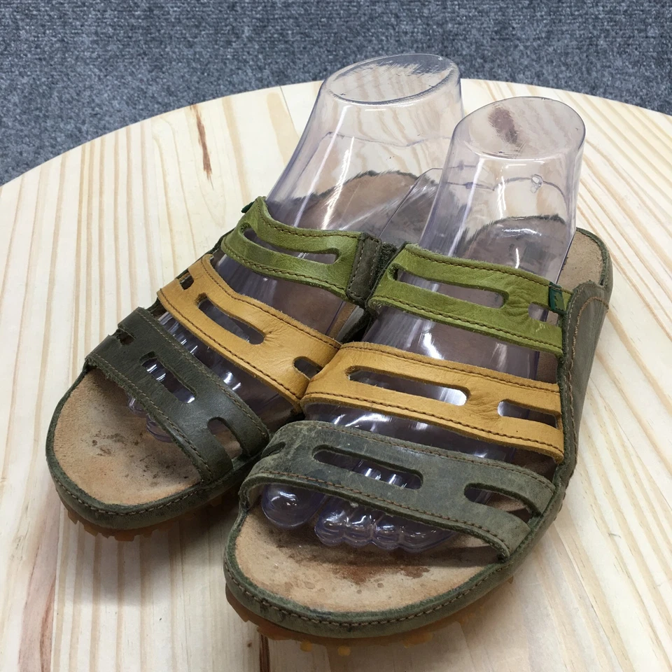 Sandalias El Naturalista Mujer 39 Tirantes Slides Multicolor Cuero Abierto Informal Foto 3 de 4