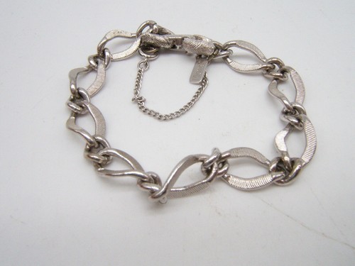 VINTAGE MONET SILVER TONE CHARM 