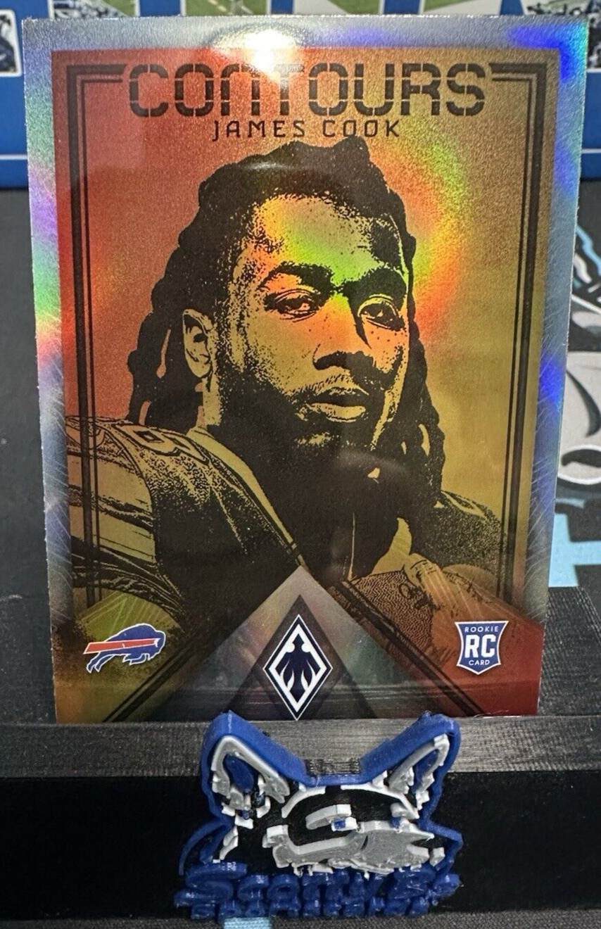 2022 Panini Phoenix - Contours #CT-19 James Cook (RC) - Bills
