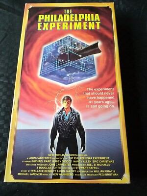 The Philadelphia Experiment Used (VHS 1991) Star Maker Sci-Fi