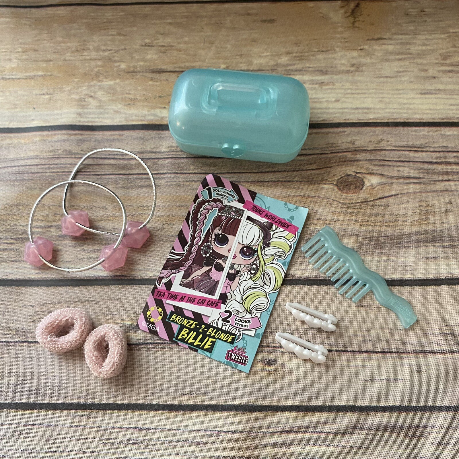 Lol Surprise Omg Tweens Doll Billie Caboodles Hair Accessories