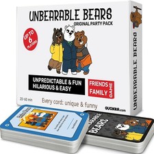 🆕 Unbearable Bears Party Game Pack 2-6 Players Family Fun Ages 7+