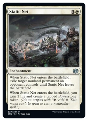 Magic the Gathering - Static Net - BRO-EN027 MtG NM