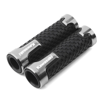 puños agarres aluminio para moto Kawasaki ER6F color titanio