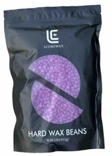 Hard Wax Beads,  1Lb Wax Beans for Hair Removal Sensitive Skin Violet