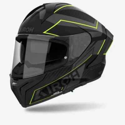 Airoh Matryx Sentinel Yellow Matt Full Face Helmet Size L