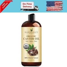 Premium Organic Castor Oil 100 Pure 16 fl Oz