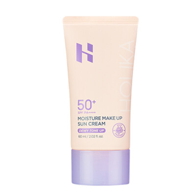 [HOLIKA HOLIKA] Make Up Sun Cream SPF50+PA++++ 60ml / Moisture Make Up Sun Cream