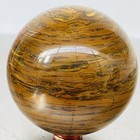 Natural Tiger Eye stone ball quartz crystal ball Reiki healing 3720G — photo 5