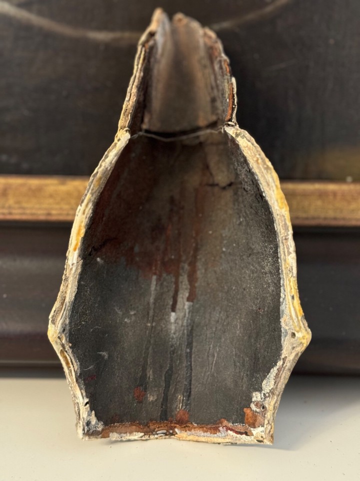 High Eagle Leather Helmet Front VFA Veterans Fireman's Association eBay