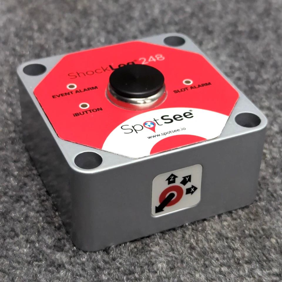 SPOTSEE SHOCKLOG 248 Impact Recorder & Data Logger: Temperature, 10G, 15 Hz, XYZ - Image 4 of 4