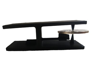 #ad Gold And Silver Coin Pinger Acoustic Ping Tester With Built In Coin Striker $15.50