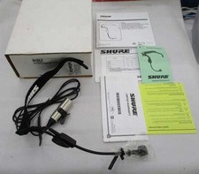 SHURE WH20XLR Headworn Dynamic Microphones - Excellent Condition from Japan Used