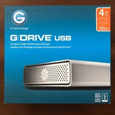 Sandisk G-Drive 4TB Thunderbolt 3 USB-C External Hard Drive Sandisk PRE-OWNED