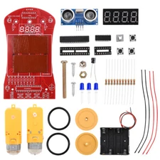 MCU DIY Smart Car Kit Ultrasonic Obstacle Avoidance Car Tracking Ranging Robot
