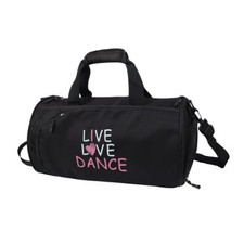 LIVE LOVE DANCE Girls Ballet Sports Gym Duffel Bag Travel Carry On 16.5 inch