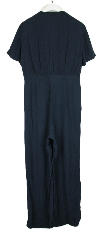 Sandro Duckie Overall Damen (Eu) 40 Kurzärmlig Gepunktet Aufdruck Vorne Schleife - Bild 2 von 4