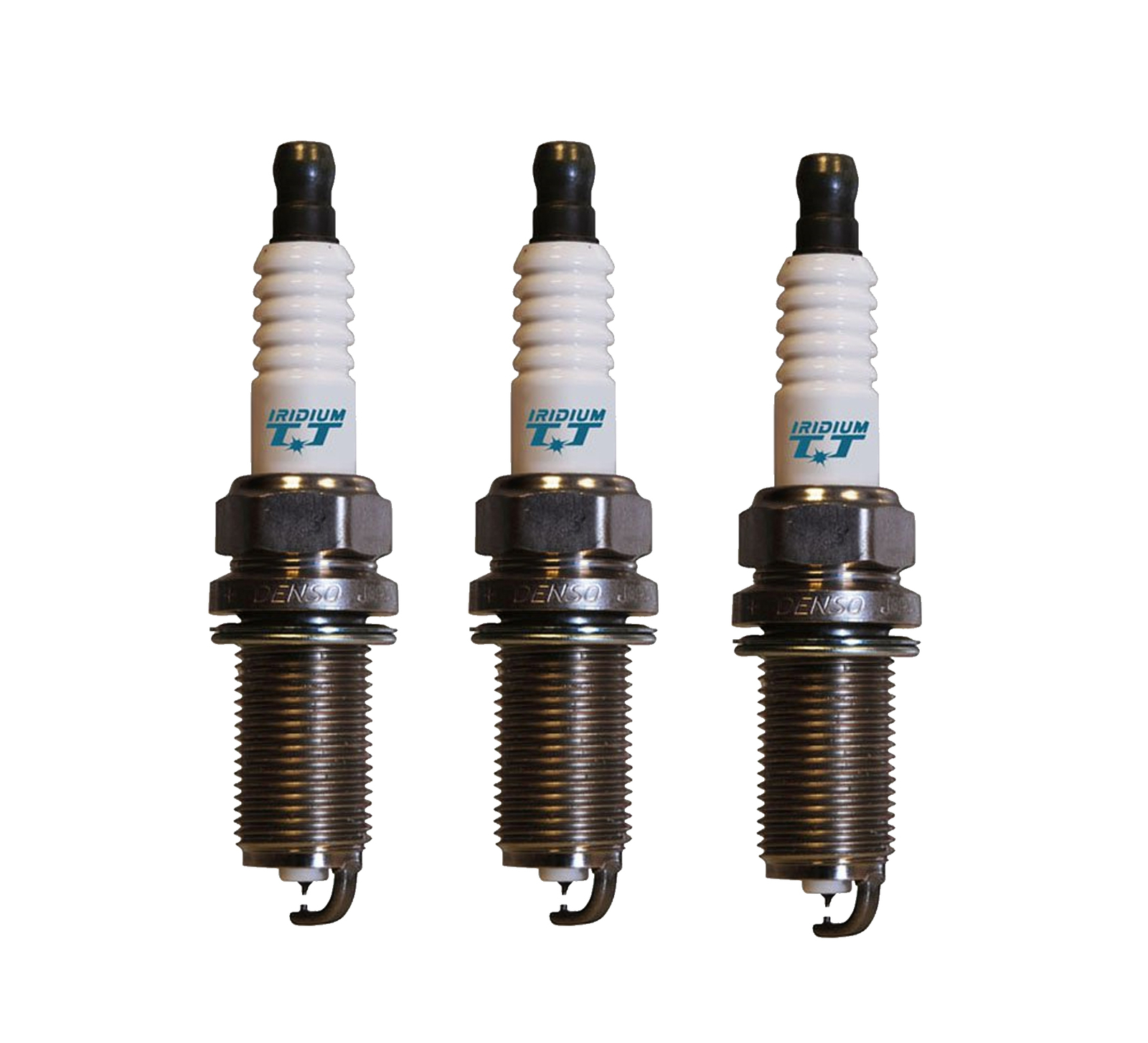 Denso Set of 3 Iridium TT Spark Plugs Gap 0.040 For Mitsubishi Mirage 1.2 L3