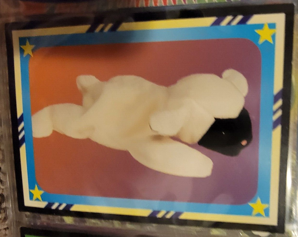 Chops The Lamb 152 BeanieCards B & B Trading TY Beanie Babies Collector's Cards