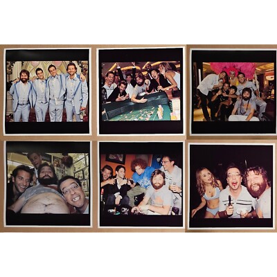 The Hangover Movie Scene Poster 12'' X 12'' Casino Poker Room Dorm Boyfriend dad
