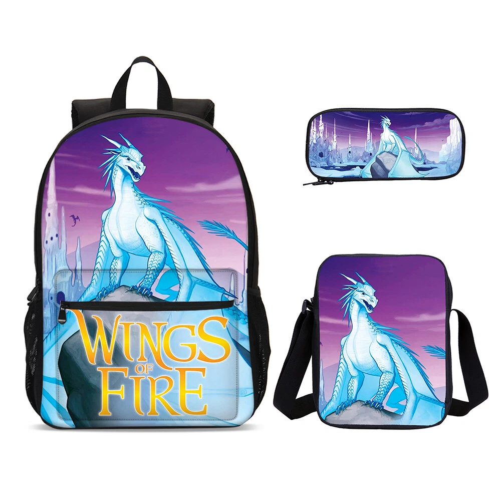 Wings of Fire Dragon Backpack Set for Boys and Girls