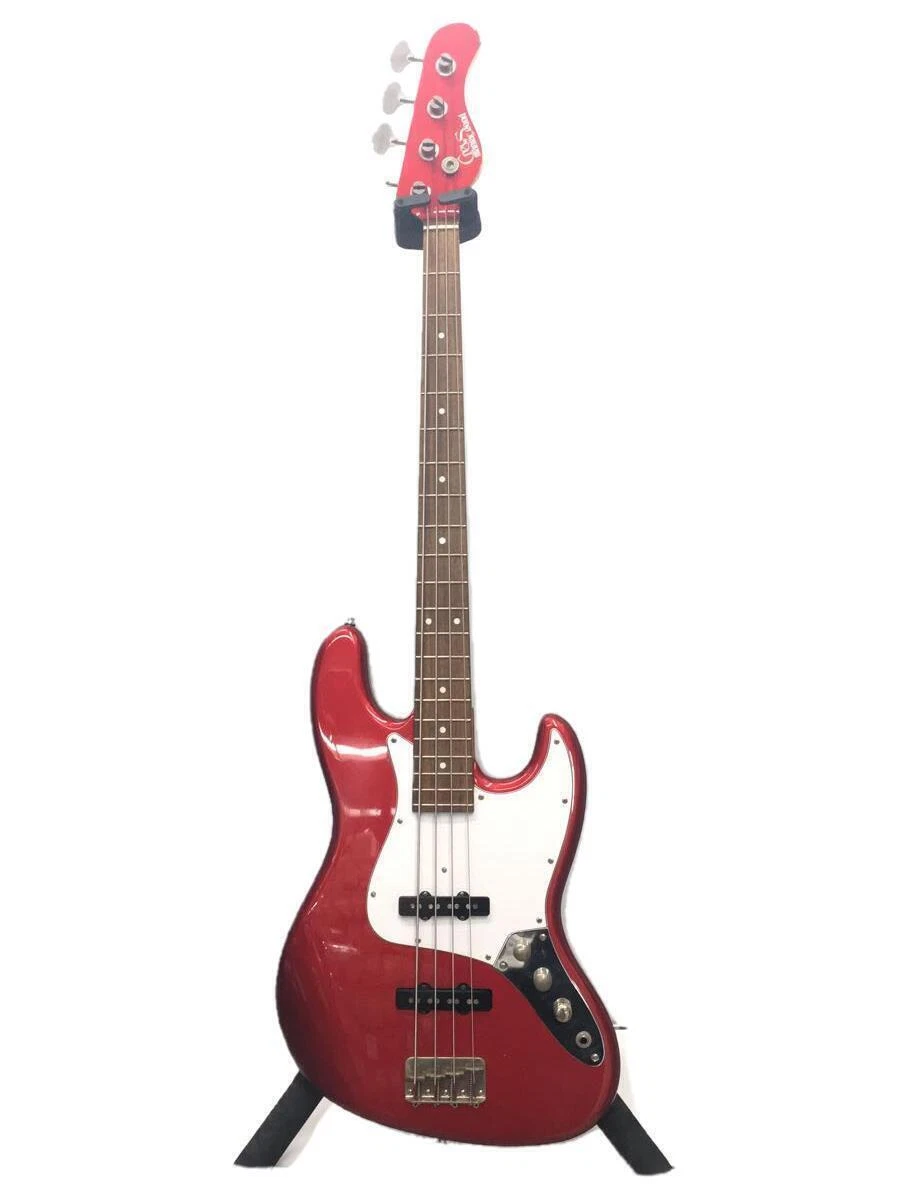 Crews Maniac Sound ACTIVE RED JB-Modern ACTIVE Electric Bass Guitar | eBay