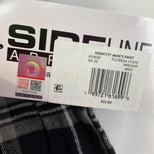 Sideline Apparel Lounge Pajama Bottoms Florida State Mens Size M Black 2 Pair