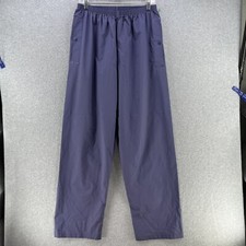 Columbia Womens Rain Pants Large L Elastic Waist Rain Pants 100 PVC Pantalones