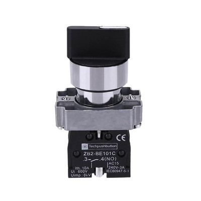 10A 3 Position 2NO Selector Switch for Maintained Toggle Selection XB2 BD33C