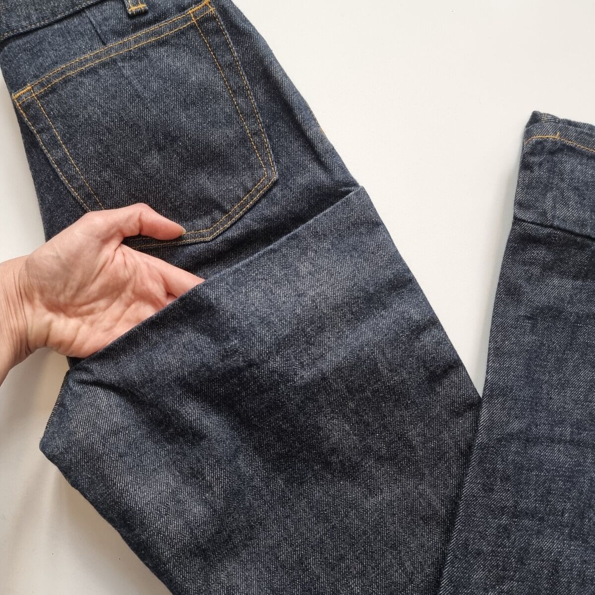 New 1997 Archival HELMUT LANG Denim Jeans 100% Cotton 2XS XS New 1997 Archival HELMUT LANG Denim Jeans 100% Cotton 2XS XS
