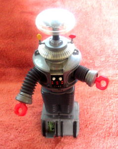 1997 trendmasters 10" lost in space robot b-9