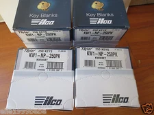 1000 Nickel Plated Over Brass Kwikset KW1 Key Blanks / Made by Ilco in USA