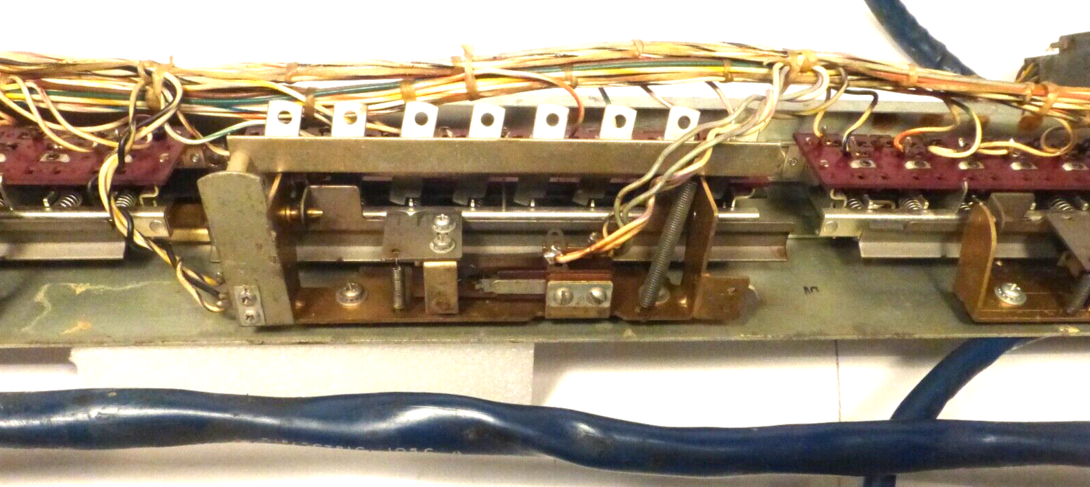 SEEBURG SS160 JUKEBOX part: Tested & Working BUTTON RACK as shown w ...