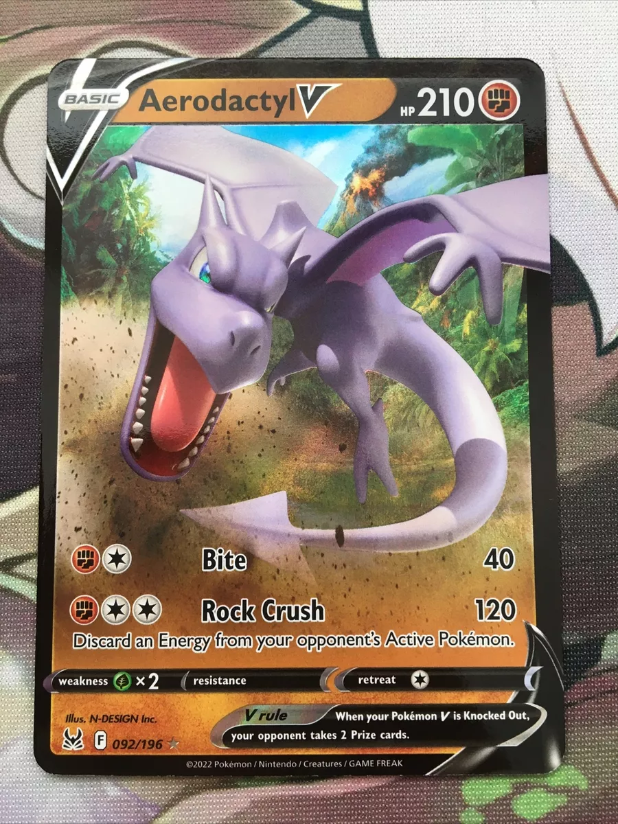 Aerodactyl V 092/196 Pokemon Lost Origins - The Hobby