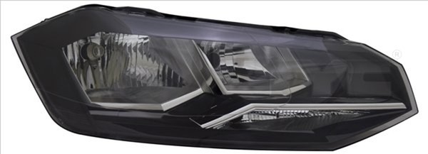 Hauptscheinwerfer Tyc 20-16445-05-2 FüR AW1 BZ1 Vw Polo 6 AE1 Mpi Tgi Tsi Tdi-image