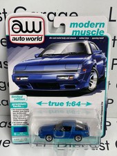 Auto World 1988 Chrysler Conquest Tsi Blue 164 Diecast Modern Muscle Auto World 1988 Chrysler Conquest Tsi Blue 164 Diecast Modern Muscle