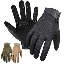 Men's Tactical Gloves Military Combat Shooting Touch Screen Full Finger Gloves